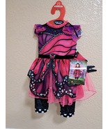 Teetot &amp; Co Pink Butterfly Costume Girls Size 3-4 NO Wings - $18.00