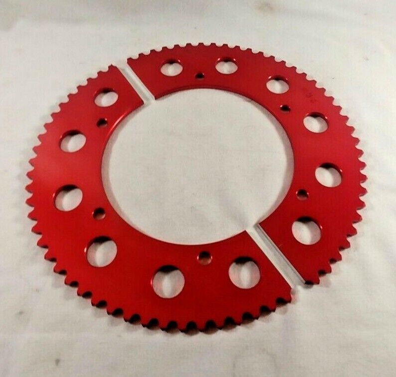 63T #35 Chain SPLIT SPROCKET Gear Go Kart Racing Mini Bike Drift Trike C... - $18.76