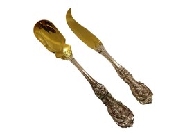 Francis I by Reed and Barton Sterling Silver Caviar Serving Set 2pc Custom Gw - £116.23 GBP