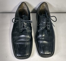 Stacy Adams Men&#39;s Size 11 M Corrado BLACK Leather Dress Shoes Oxford 23274-01 - £19.29 GBP
