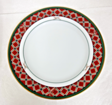 2 Noritake Royal Hunt Bread and Butter Plates Plaid 6 3/8 Inch Excellent... - $17.35 CAD
