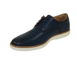 Men's Shoes By Santino Luciano Dress Comfort Light Weight H2461 Navy Blue image 3