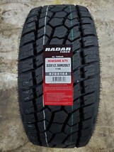 33X12.50R20LT Radar RENEGADE A/T5 114Q 10PLY LOAD E OWL M+S - $210.00