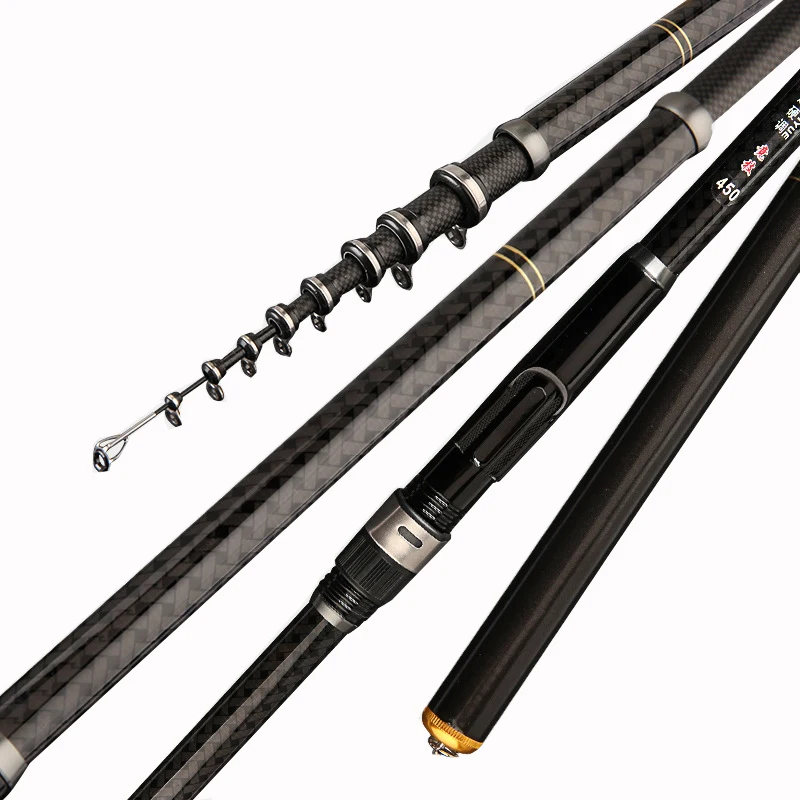 Rocky fishing rod ultralight weight spinning fishing rod carbon fiber 3 6m 4 5m 5 4m thumb200