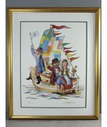 Vintage Limited Edition Artist Signed Jovan Obican Serigraph E772 - $277.87 CAD