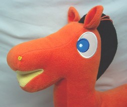 Gumby Sidekick Nice Orange Pokey The Pony Horse 20&quot; Plush Stuffed Animal Toy - £19.83 GBP