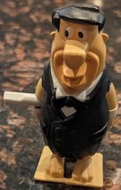 Burger King Kids Meal Wind Up Toy Flintstones In Viva Rock Vegas Fred In Tuxedo - £5.57 GBP