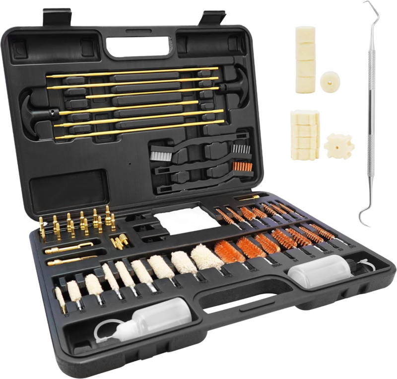 Universal Gun Cleaning Kit for Rifles, Pistols,Handguns, Shotguns, Gun C... - $77.72