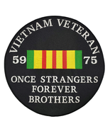 Once Strangers Forever Brothers Vietnam Large Patch - $22.00