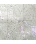 Map East Winn Maine 1988 Topographic Geological Survey 1:24000 27 x 22&quot; ... - $44.99