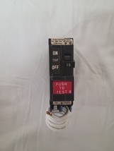 GE THQL1115GF,1Pole, 120VAC, 10,000 A.I.C. plug-in ground fault circuit ... - $1,404.50 MXN