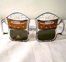 12 PAIR COFFEE CUP SUNGLASSES party sunglass UV #141 eyewear novelty new... - $40.84