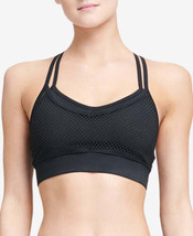 DKNY Womens Activewear Yoga Running Sports Bra Color Black Size XL - £37.39 GBP