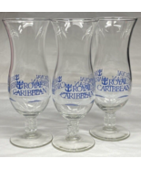 Royal Caribbean Anchor Stem Hurricane Souvenir Cocktail Glasses 20oz Set... - $18.50