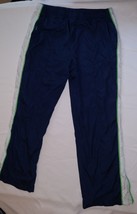 ATHLETIC WORKS Women&#39;s Pants Exercise Sports Bottoms 12 - 14 Blue Green ... - £19.65 GBP