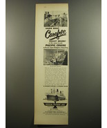 1952 American President Lines Cruise Ad - Learn what Carefree really means! - £14.54 GBP