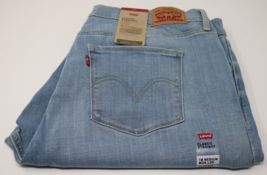 Levi&#39;s Classic Straight Jeans Pants Blue Size 18 Medium 34W X 30L NWT - £23.33 GBP