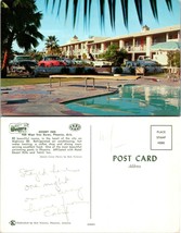 Arizona Phoenix Desert Inn Highway 80 Swimming Pool Classic Cars VTG Postcard - £7.51 GBP