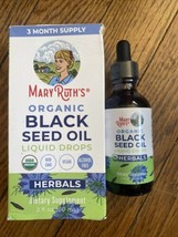 Mary Ruth&#39;s Organic Black Seed Oil Liquid Drops Herbals (2oz; 60ml) (Exp: 8/25) - £11.63 GBP