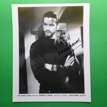 Lorenzo Lamas Young 8 x 10 Photo B&amp;W Glossy Signed  CIA Code Alexa - $37.99