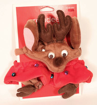 Target Cat Reindeer Costume One Size Hat Collar Booties Christmas Small ... - $11.23