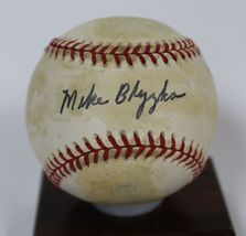 Mike Blyzka (d. 2004) Signed Autographed Official American League (OAL) Baseball - £79.23 GBP