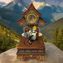 Disney Auctions LIMiTED Pinocchio Clock “Dancing” Jiminy Cricket RARE AS IS - £544.70 GBP