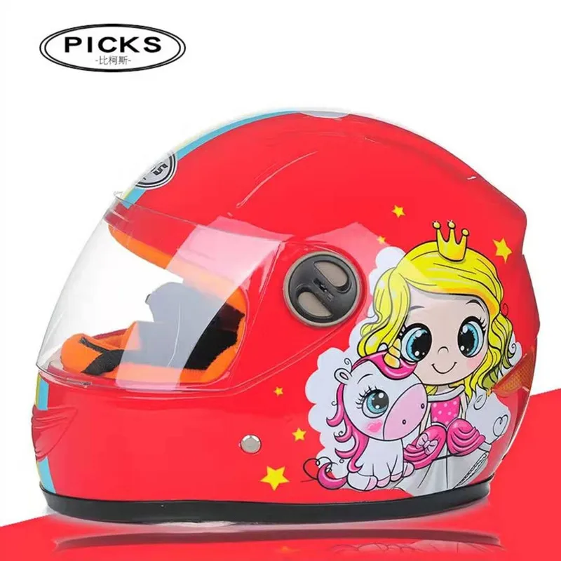 Child Motorcycle Helmet Children Safety Riding Motorbike Helmets Casco Moto Full - £163.69 GBP