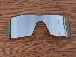Silver Titanium polarized Replacement Lenses for Oakley Oil Rig - £11.67 GBP