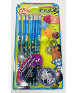 Vintage Foohy Combination Foo Pack Pencils Erasers Sharpener Monkey - €21,44 EUR
