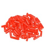 uxcell 100pcs Rubber End Caps 2mm ID Vinyl Round Tube Bolt Cap Cover Thr... - £8.99 GBP