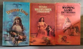 Frontier Woman Saga Vintage Book Lot 2-4 Jeanne Foster HIstorical Western Novel  - £22.26 GBP