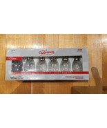 6 Size C Clear Glass Light Bulb Decorative Christmas Ornaments~Decorate ... - $5.93