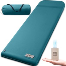 Self Inflating Sleeping Pad With Electric Pump, 3.15&quot; Ultra-Thick Memory Foam - £77.75 GBP