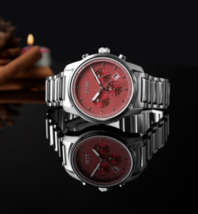 Hugo Boss Boss Trace Quadrante Rosso Cronografo Orologio Da Uomo HB1514004... - £105.11 GBP