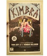 Kimbra Poster Wonder Ballroom Gig Concert - $840.81 MXN