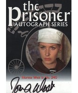 Norma West The Prisoner Hand Signed Autograph Photo Card - £11.21 GBP