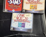 LOT OF 3 Sims Expansion: COLLECTION VoL.3 + VOL 1 /+ HOT DATE /COMPLETE ... - $14.84