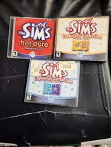 Lot Of 3 Sims Expansion: Collection VoL.3 + Vol 1 /+ Hot Date /COMPLETE W Keys - £11.65 GBP