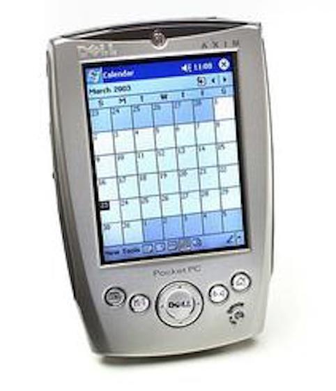 DELL AXIM X5 POCKET PC PDA ELECTRONIC HANDHELD WIFI PERSONAL ORGANIZER M... - $36.67