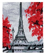 Paris Autumn Rug Latch Hooking Kit (58x86cm) - $69.99
