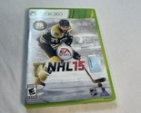 NHL 15 (Microsoft Xbox 360, 2014) - $2.69