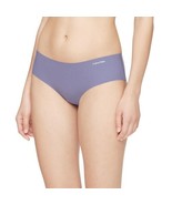 Calvin Klein Women&#39;s Invisibles Hipster, Bleached Denim, L - $12.45