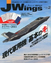 J Wings 2013 Feb Modern Military aircraft Air Show Japanese JASDF Japan Book - £31.43 GBP