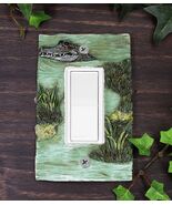 Pack of 2 Wildlife Bayou Swamp Alligator Single Gang Rocker Switch Wall ... - €23,19 EUR