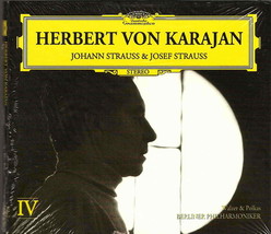 Herbert Von Karajan Johann Strauss &amp; Josef Strauss Rare Cd - £8.74 GBP