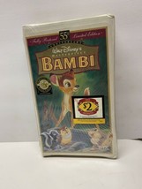 NEW Disney&#39;s Bambi VHS 1997 55th Anniversary Masterpiece Limited Edition... - £7.88 GBP