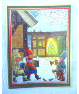 20 Vintage Caspari NY Switzerland Christmas Cards Envelopes Printed in D... - £22.38 GBP