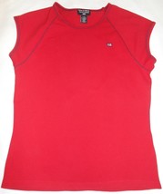 Polo J EAN S Co Men&#39;s Vtg Ralph Lauren Muscle Tank T Shirt Red Rl Flag Logo L - £26.33 GBP
