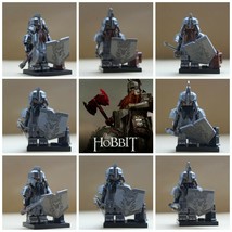 Lord Of The Rings The Hobbit Dwarves Dwarf Dain Thorin 8pcs Custom Minifigures - $24.68 CAD